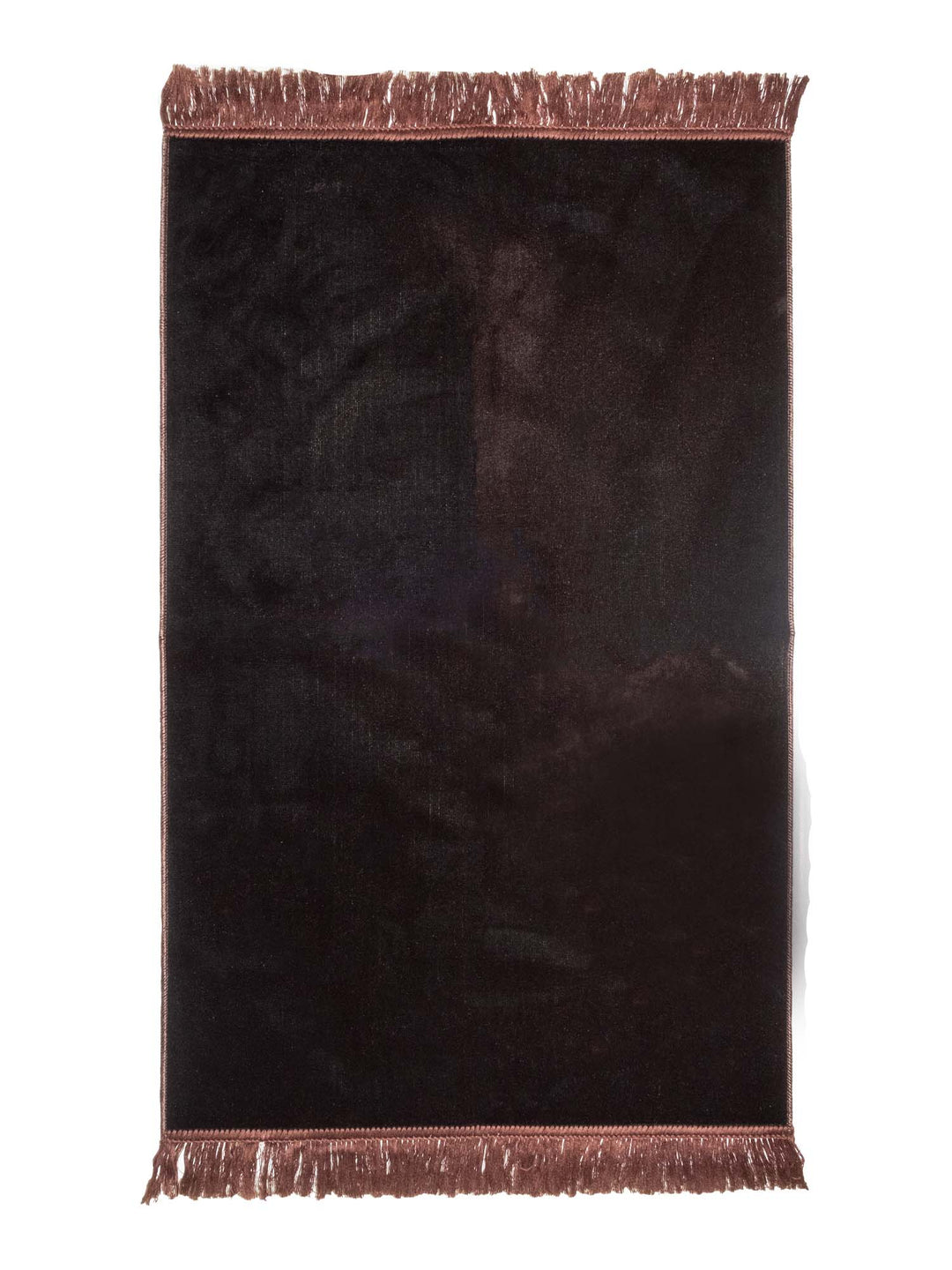 Plain Velvet Prayer Mat - Islamic Impressions