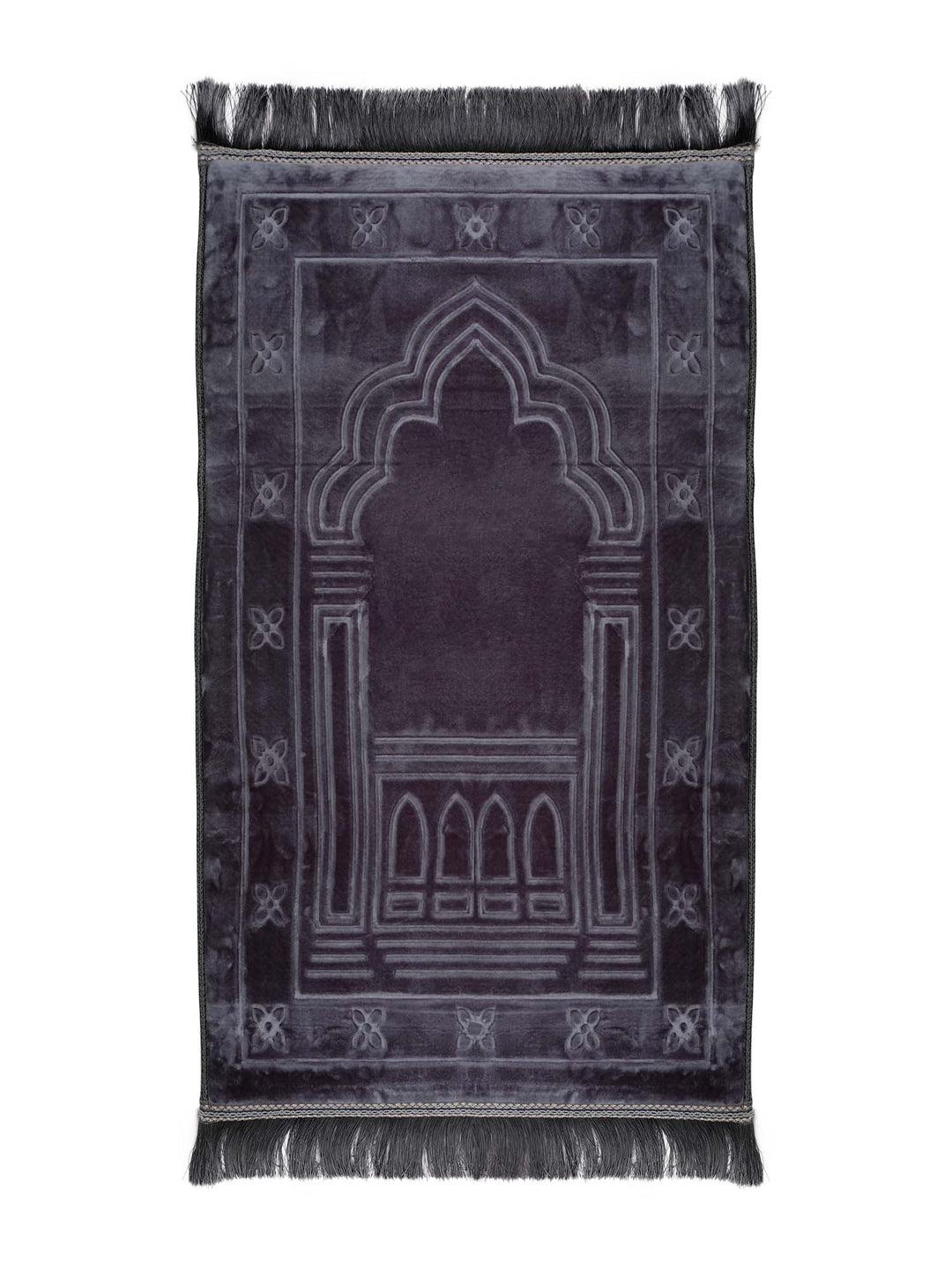 Extra Thick Velvet Prayer Mat - Boxed - Islamic Impressions