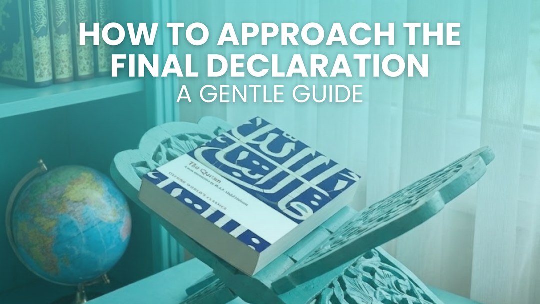 How to Approach The Final Declaration: A Gentle Guide