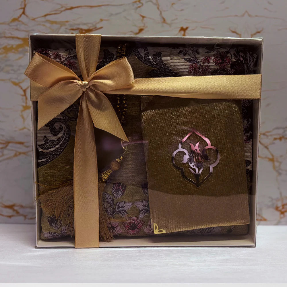 Gift Set - Mat/Tasbeeh/Five Surahs (0987)