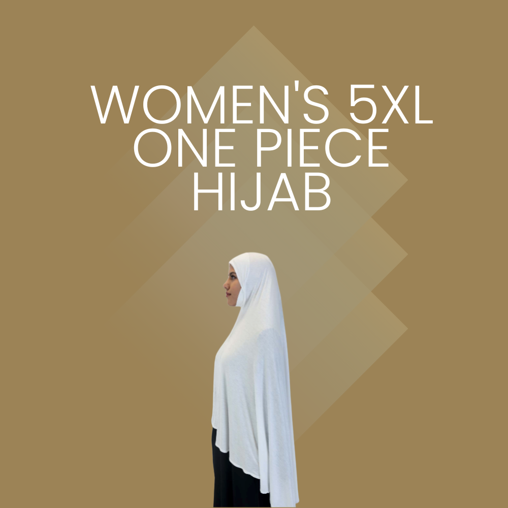 Womens Essential Hajj/Umrah Bundle feat Abaya and Womens One Piece Hijab