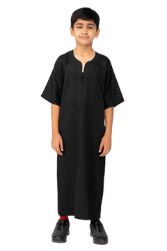 Boy's Moroccan Thobe - Islamic Impressions