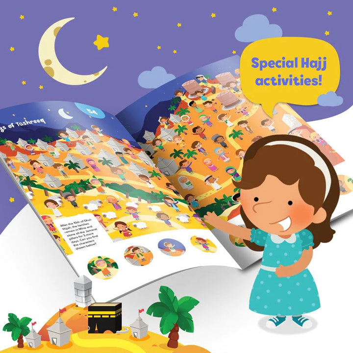 Hajj & Umrah Activity Book (Little Kids 5+)