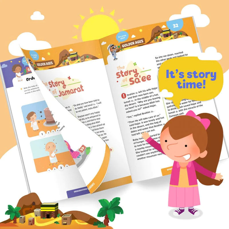 Hajj & Umrah Activity Book (Little Kids 5+)