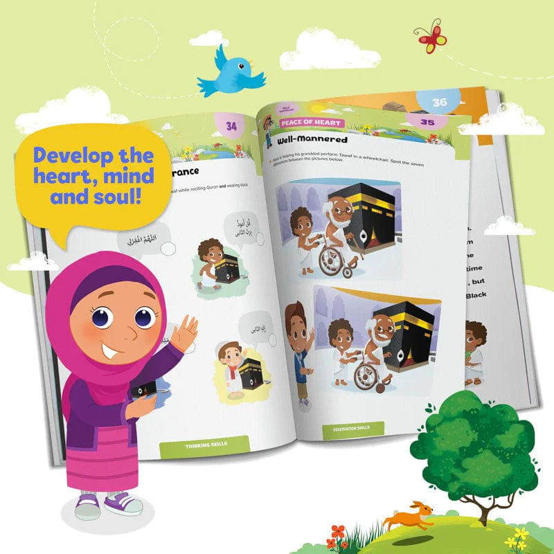 Hajj & Umrah Activity Book (Big Kids 8+)