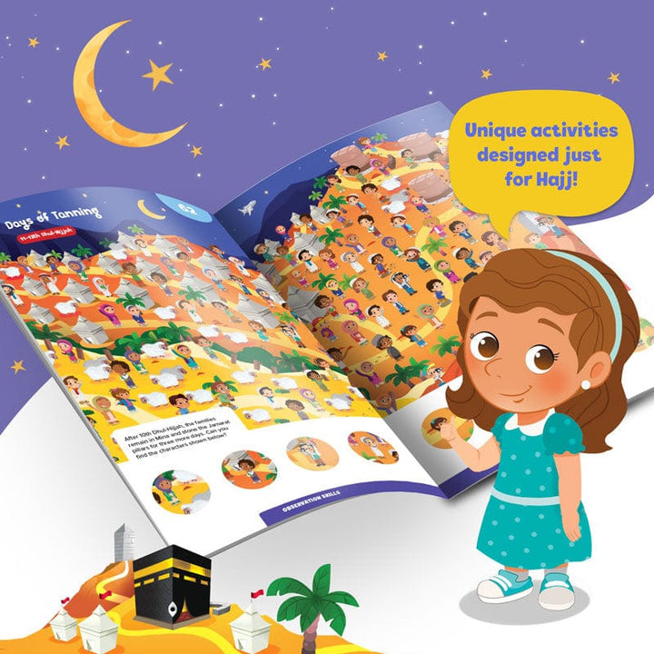 Hajj & Umrah Activity Book (Big Kids 8+)