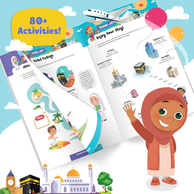 Hajj & Umrah Activity Book (Big Kids 8+)