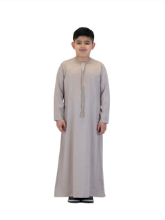 Islamic Impressions Boy's Silky Tassel Thobe - Islamic Impressions