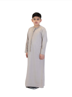 Islamic Impressions Boy's Silky Tassel Thobe - Islamic Impressions
