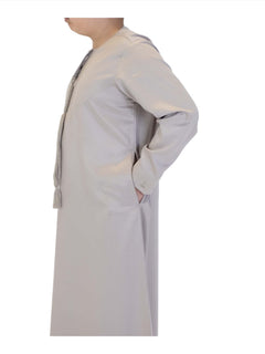 Islamic Impressions Boy's Silky Tassel Thobe - Islamic Impressions