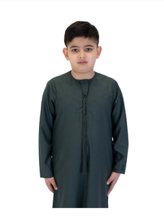 Islamic Impressions Boy's Omani Tassel Thobe - Islamic Impressions