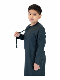 Islamic Impressions Boy's Omani Tassel Thobe - Islamic Impressions
