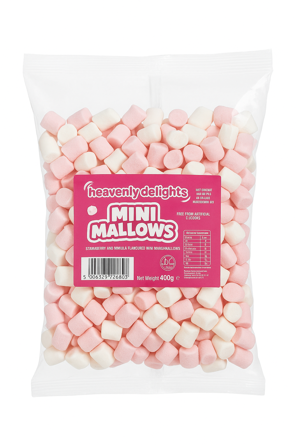 Mini Mallows - Heavenly Delights - 400g - Islamic Impressions