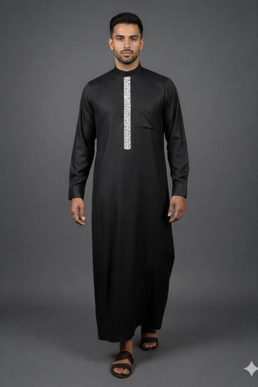 Islamic Impressions Andalus Collared Thobe - Islamic Impressions