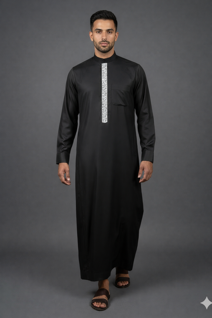 Islamic Impressions Andalus Collared Thobe - Islamic Impressions