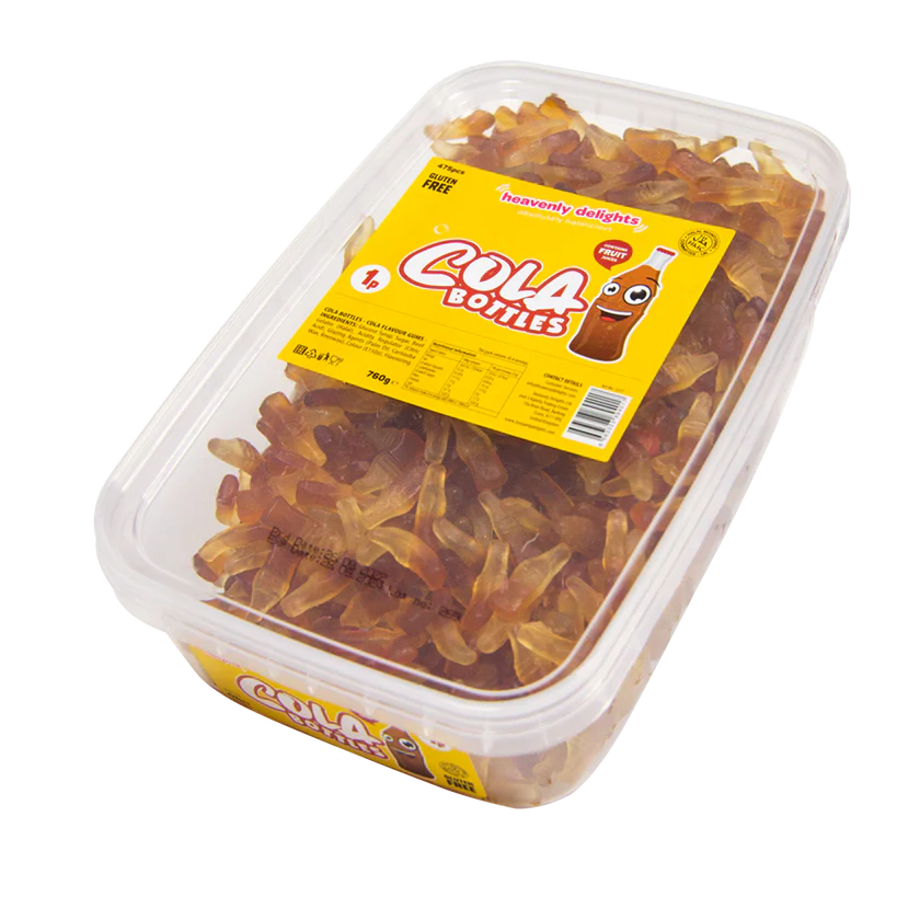 Cola Bottles - Heavenly Delights - 760g Tub - Islamic Impressions