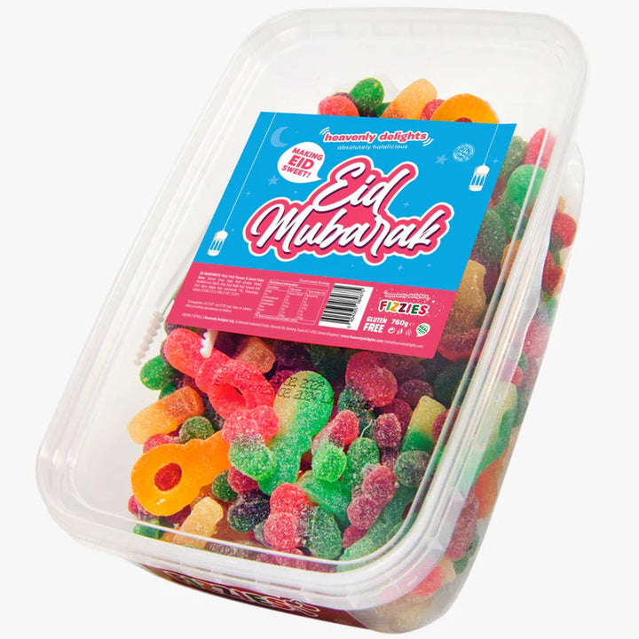 Eid Mubarak Fizzies - Heavenly Delights - 760g Tub