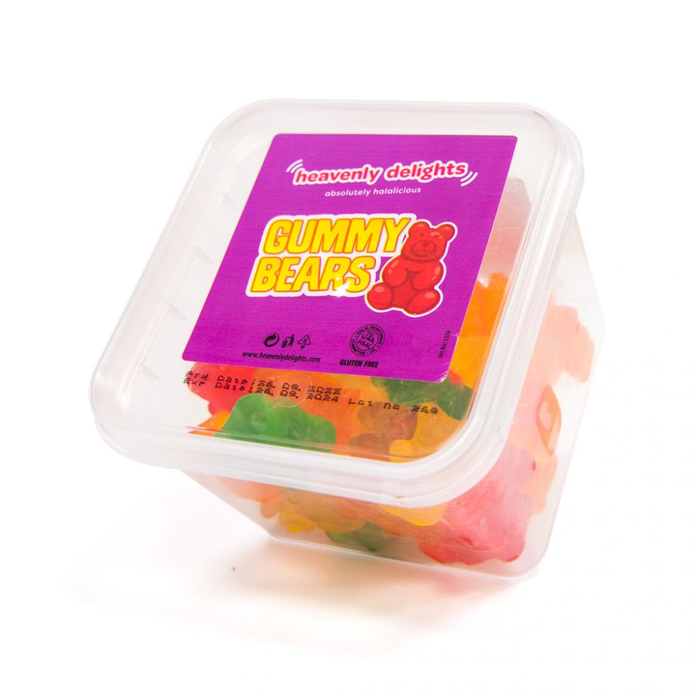 Gummy Bears - Heavenly Delights - 140g Tub - Islamic Impressions