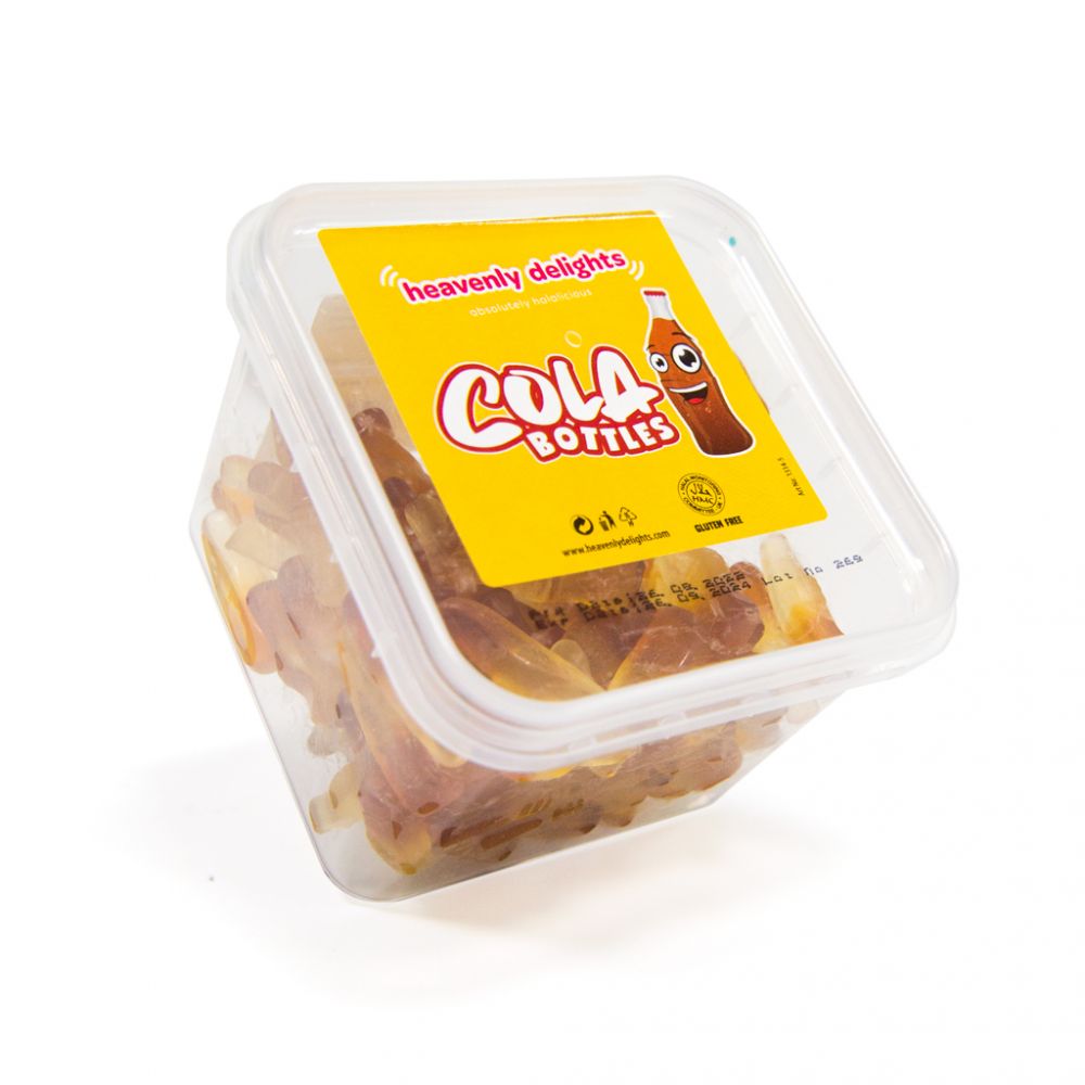 Cola Bottles - Heavenly Delights - 140g Tub - Islamic Impressions