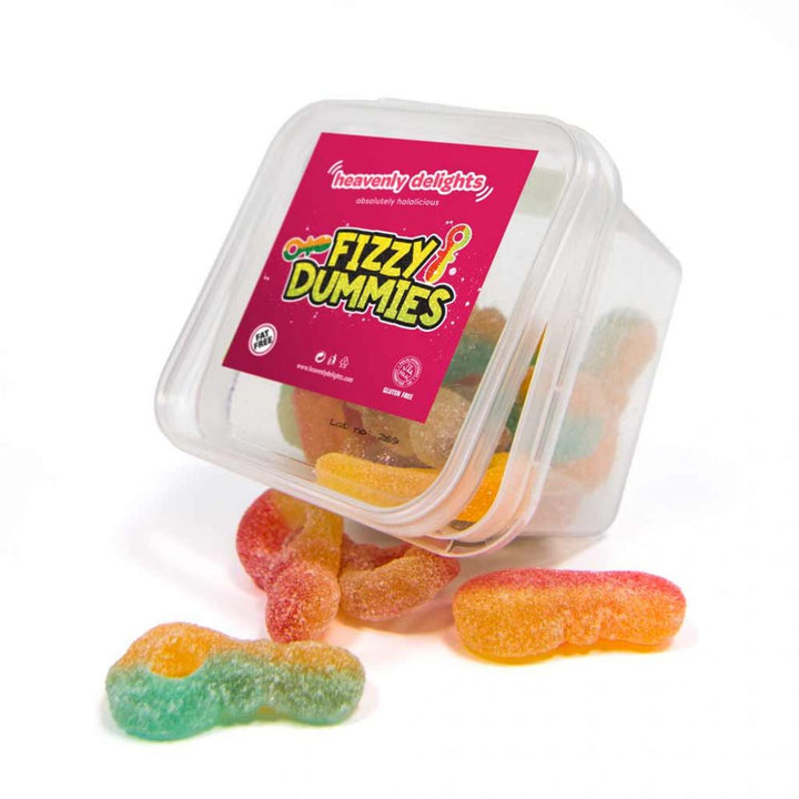 Fizzy Dummies - 140g Tub - Heavenly Delights - front pack image