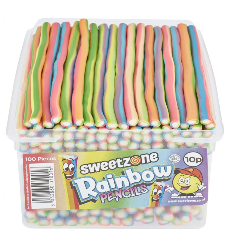 Rainbow Pencils - Sweet Zone - 1100g Tub