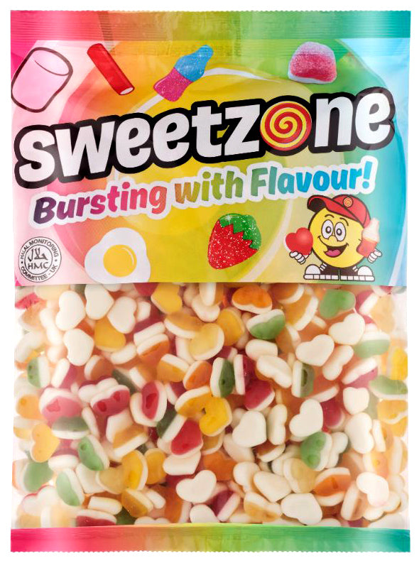Fruity Hearts - Sweet Zone - 1kg Bag