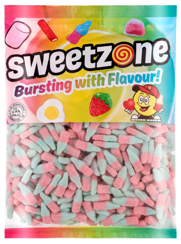 Fizzy Blue Bottles - Sweet Zone - 1kg Bag