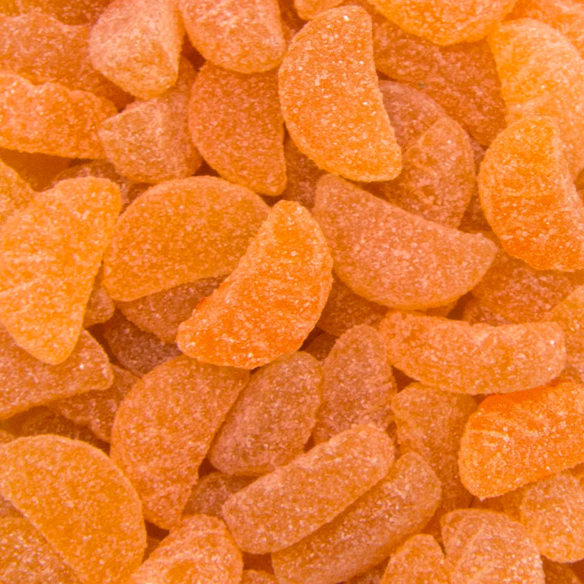Fizzy Peach Slices - Heavenly Delights - 140g Tub - Islamic Impressions