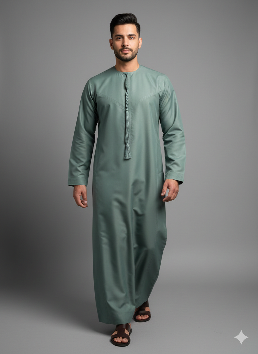 Islamic Impressions Omani Tassel Thobe - Islamic Impressions