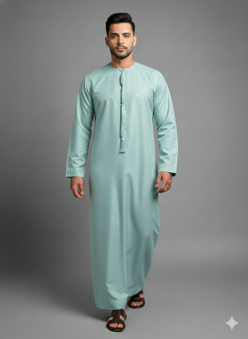 Islamic Impressions Omani Tassel Thobe - Islamic Impressions