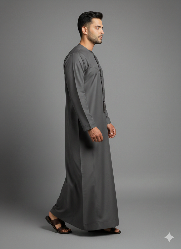 Islamic Impressions Silky Tassel Thobe - Islamic Impressions