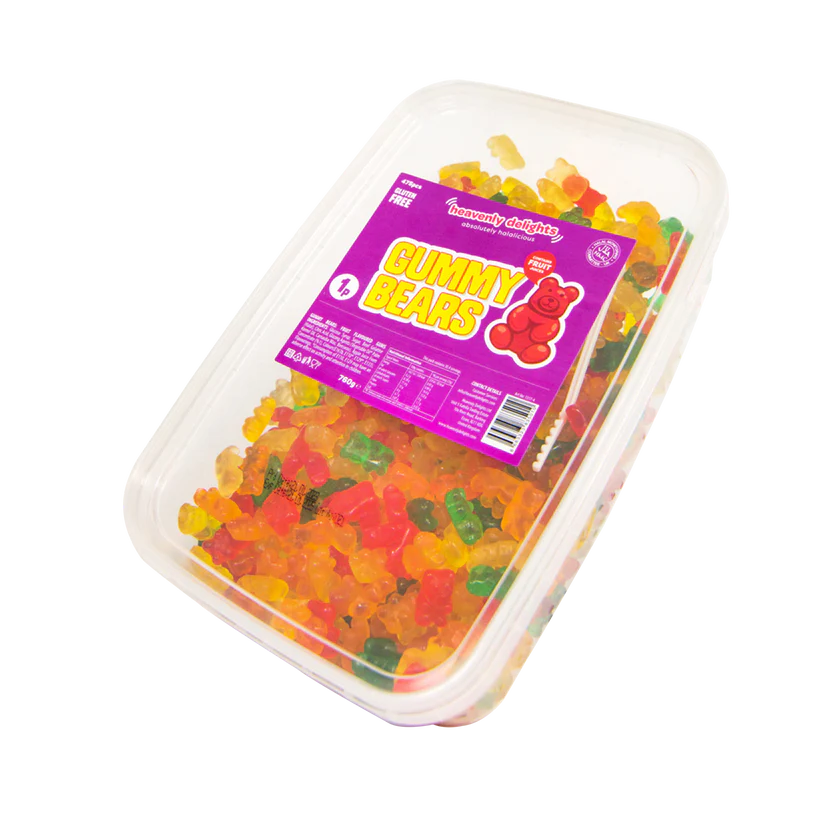 Gummy Bears - Heavenly Delights - 760g Tub - Islamic Impressions