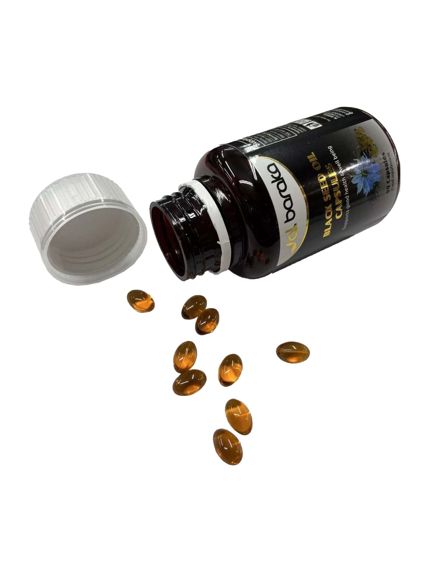 Black Seed Oil Capsules - Al Baraka - Islamic Impressions