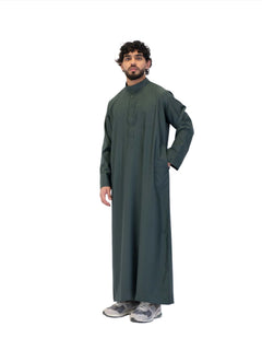 Islamic Impressions Collared Thobe - Islamic Impressions