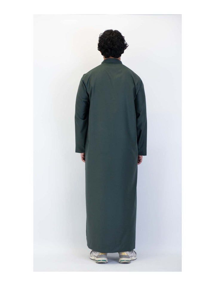 ثوب إسلامي للرجال بياقة - كم كامل