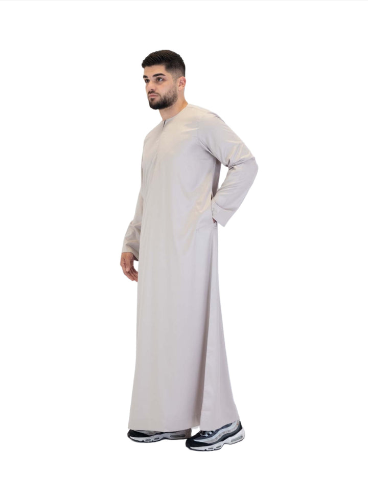 Islamic Impressions Silky Thobe With Zip