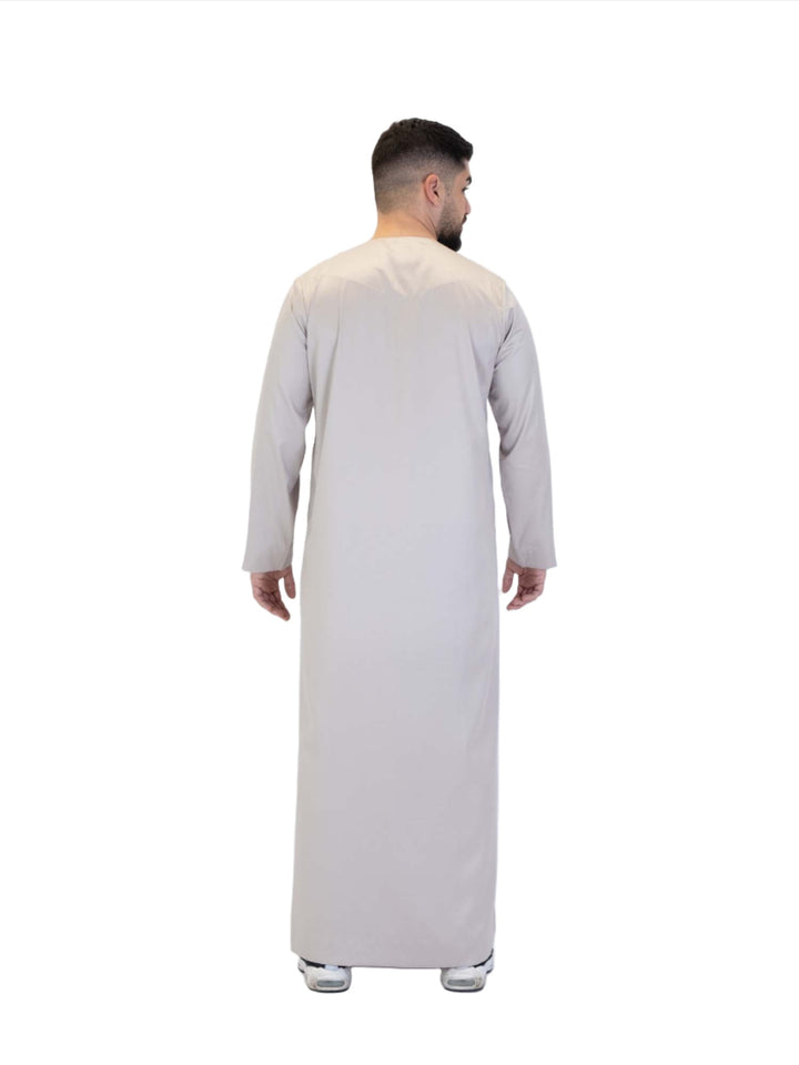 Islamic Impressions Silky Thobe With Zip