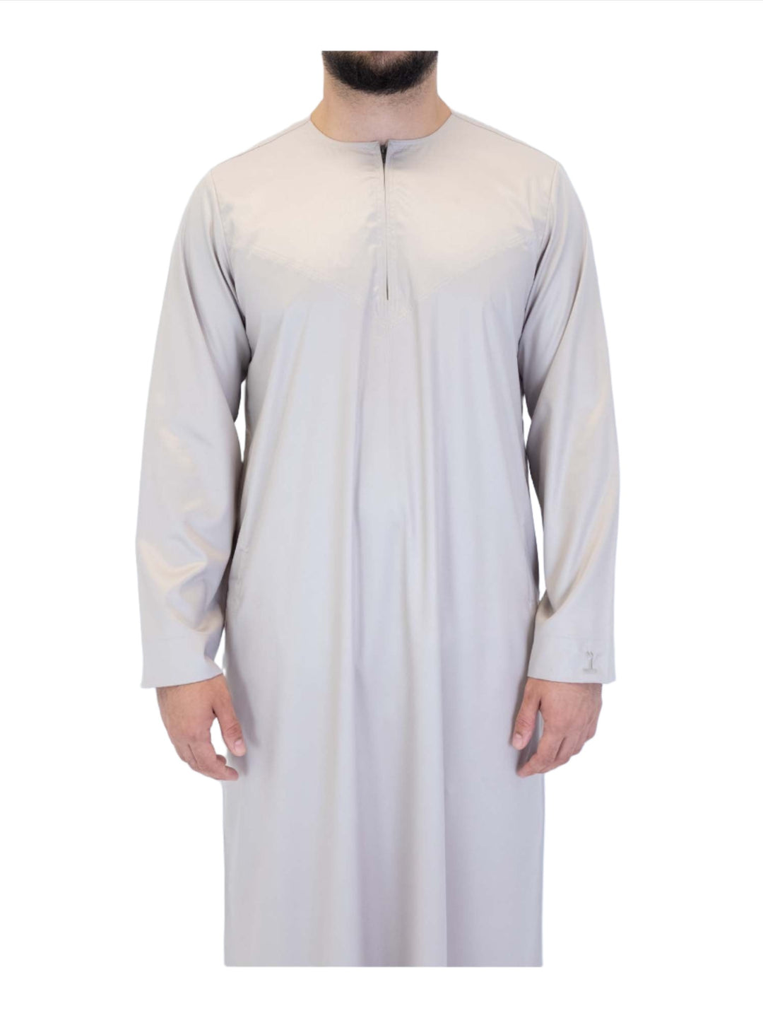 Islamic Impressions Silky Thobe With Zip