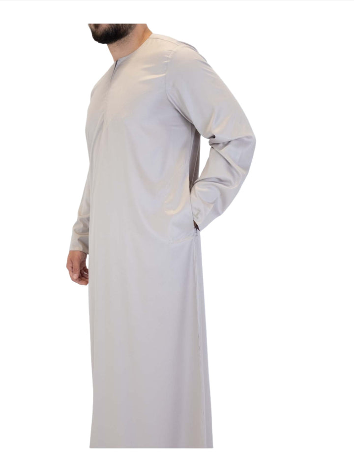 Islamic Impressions Silky Thobe With Zip