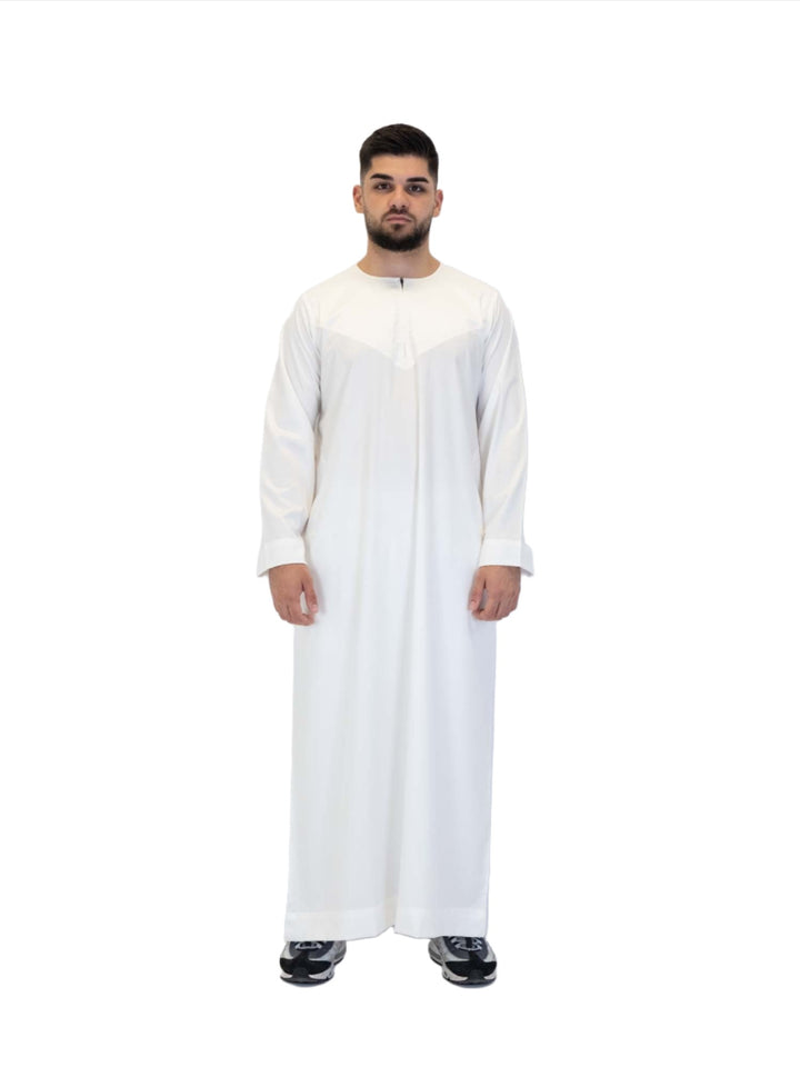 Islamic Impressions Silky Thobe With Zip