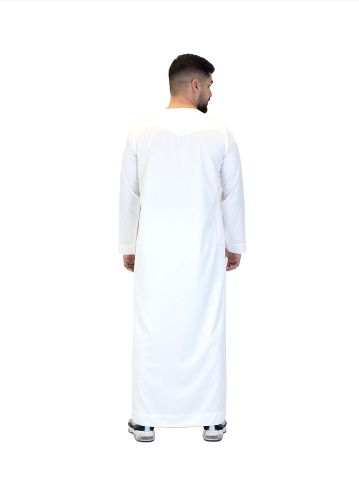 Islamic Impressions Silky Thobe With Zip