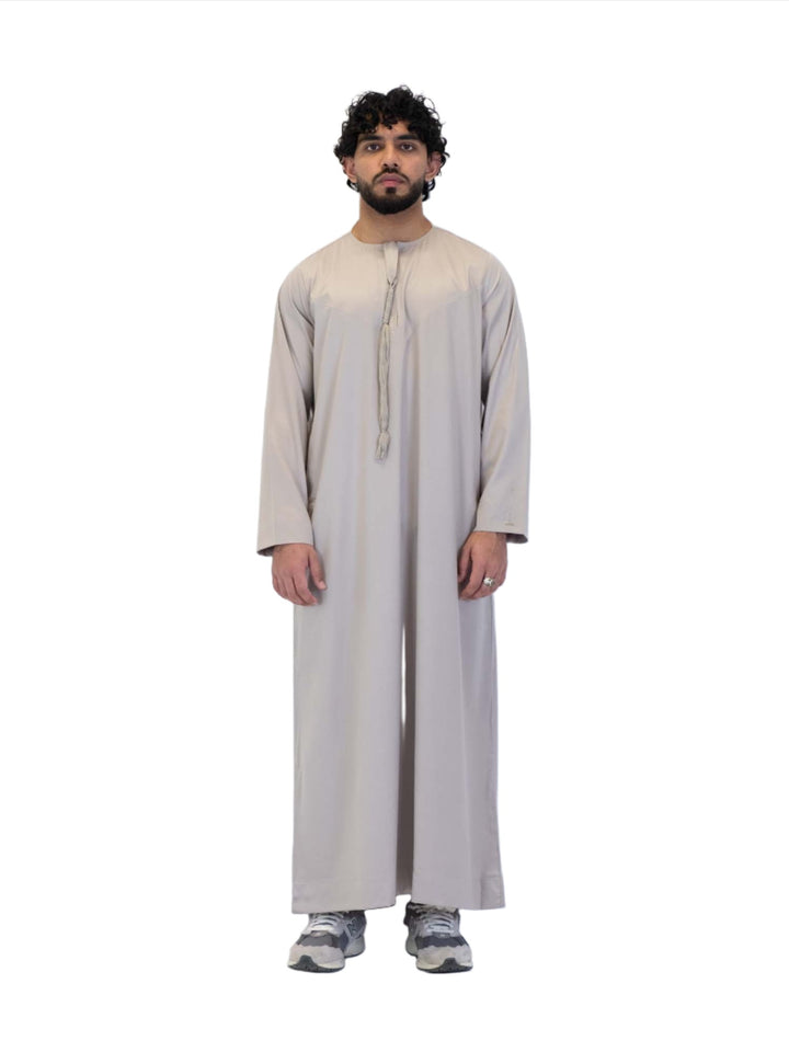 Islamic Impressions Silky Thobe With Tassel