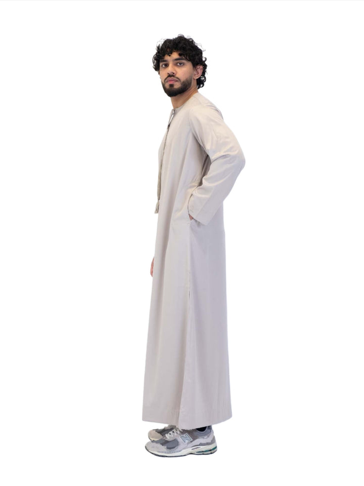 Islamic Impressions Silky Thobe With Tassel