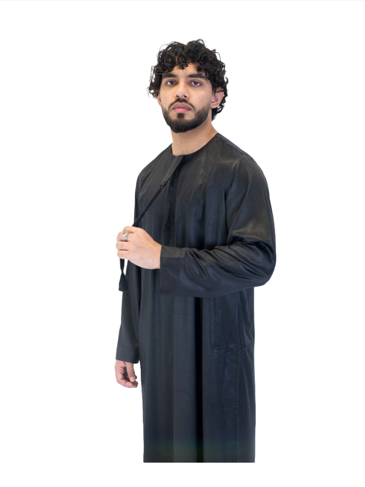 Islamic Impressions Silky Thobe With Tassel