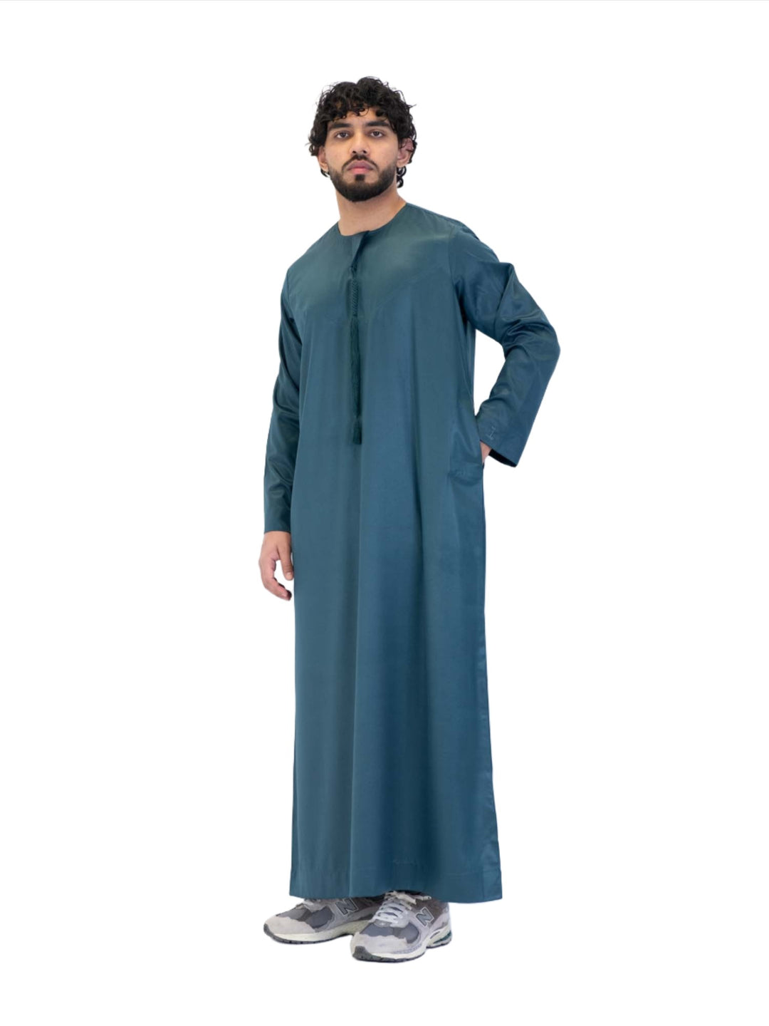 Islamic Impressions Silky Thobe With Tassel