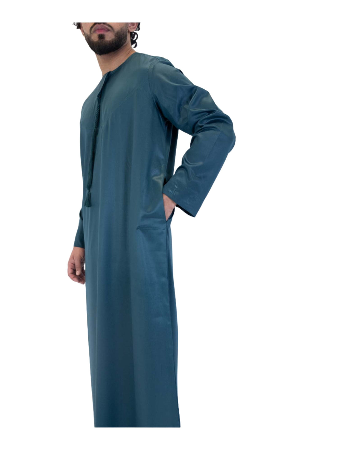 Islamic Impressions Silky Thobe With Tassel