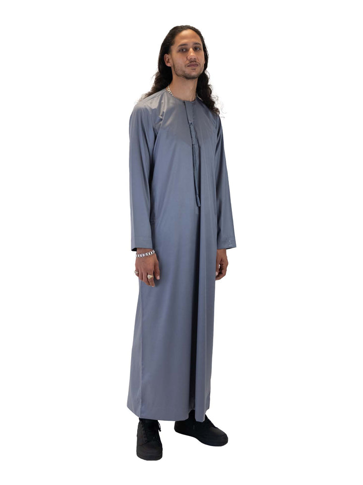 Islamic Impressions Silky Thobe With Tassel