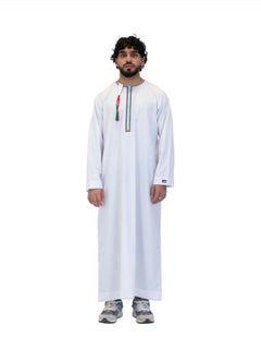 Islamic Impressions Palestinian Omani Tassel Thobe - Islamic Impressions