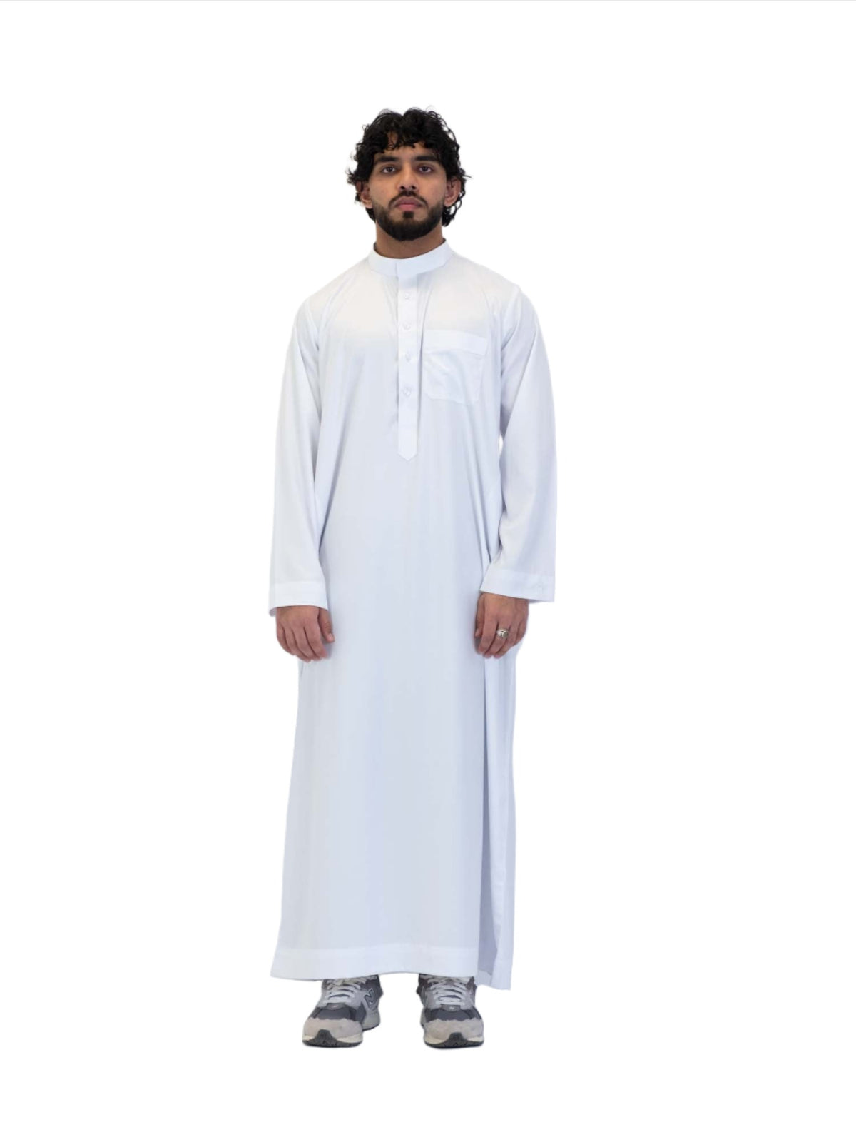 Islamic Impressions Silky Collared Thobe - Islamic Impressions