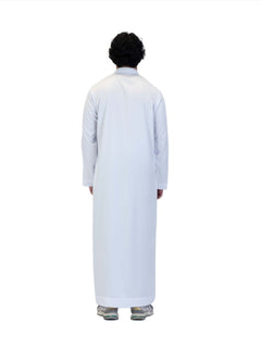 Islamic Impressions Silky Collared Thobe - Islamic Impressions